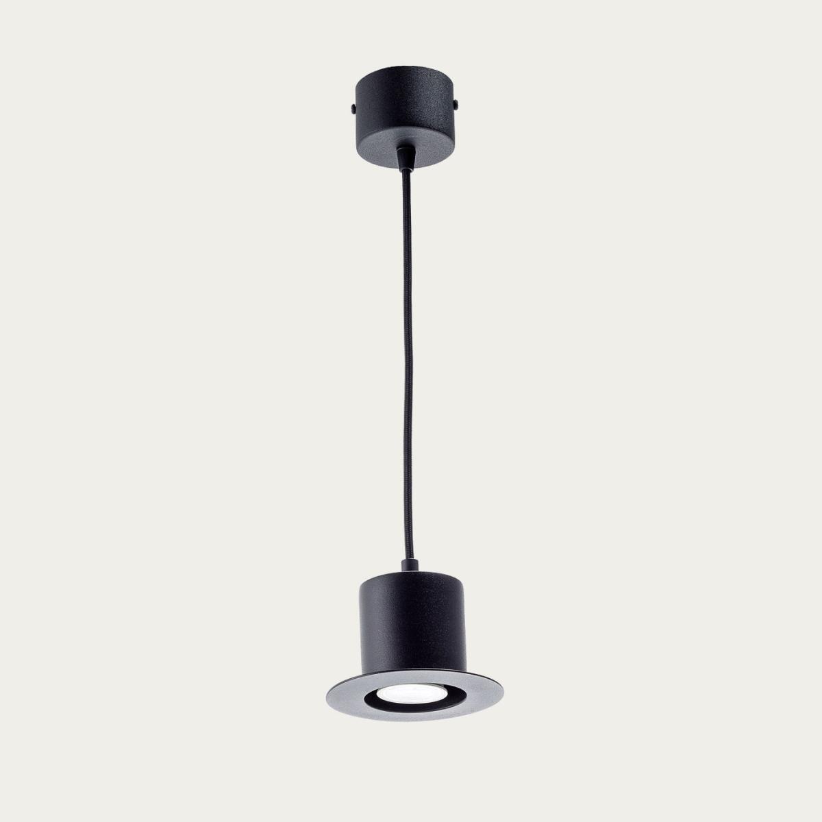 Black Hat Pendant Lamp Set of 3 – image 4