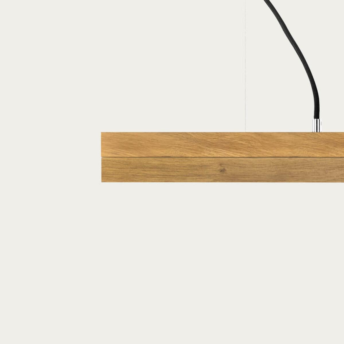 Oak Wood & Oak Wood Pendant Light – image 2