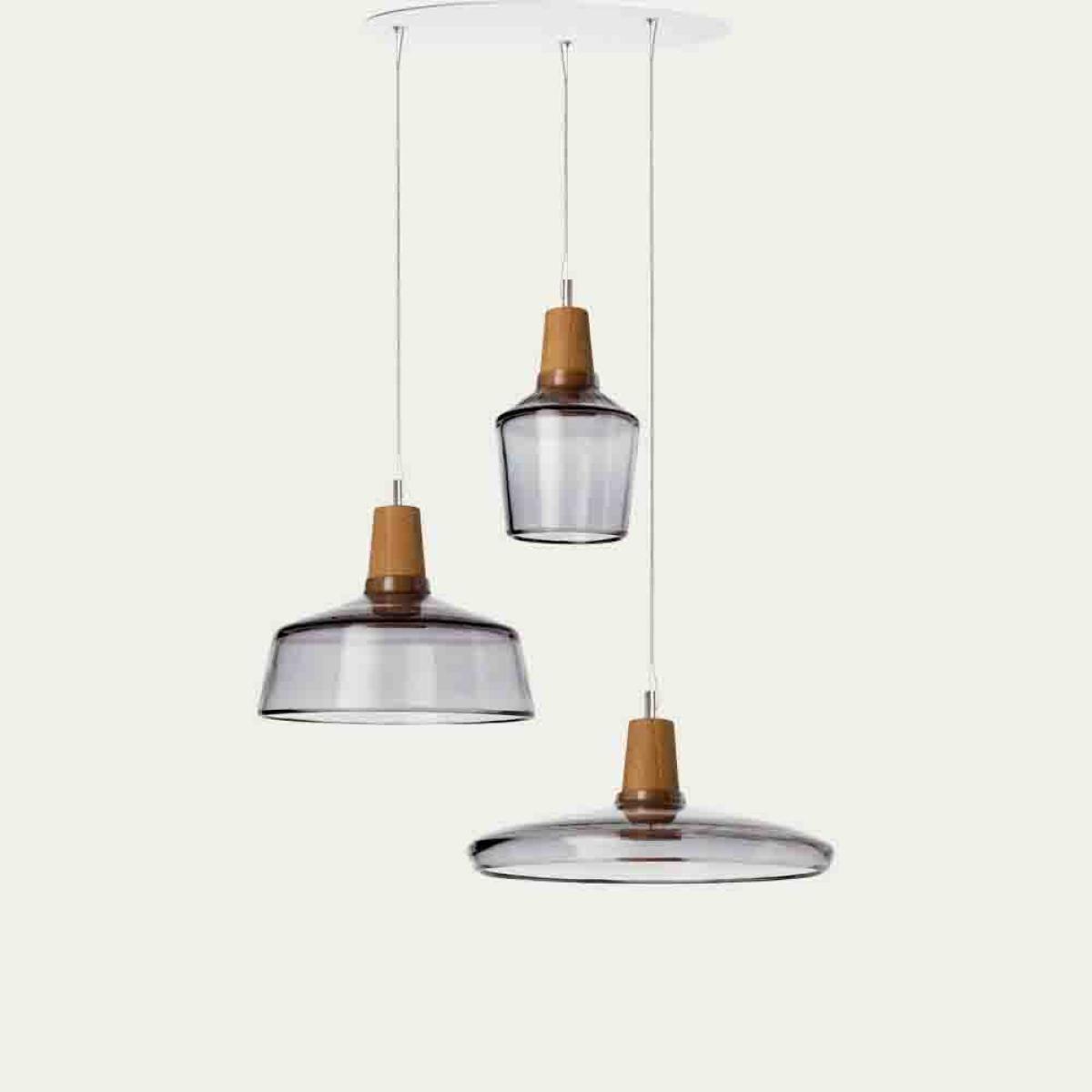 Anthracite Industrial Triple Set – image 1