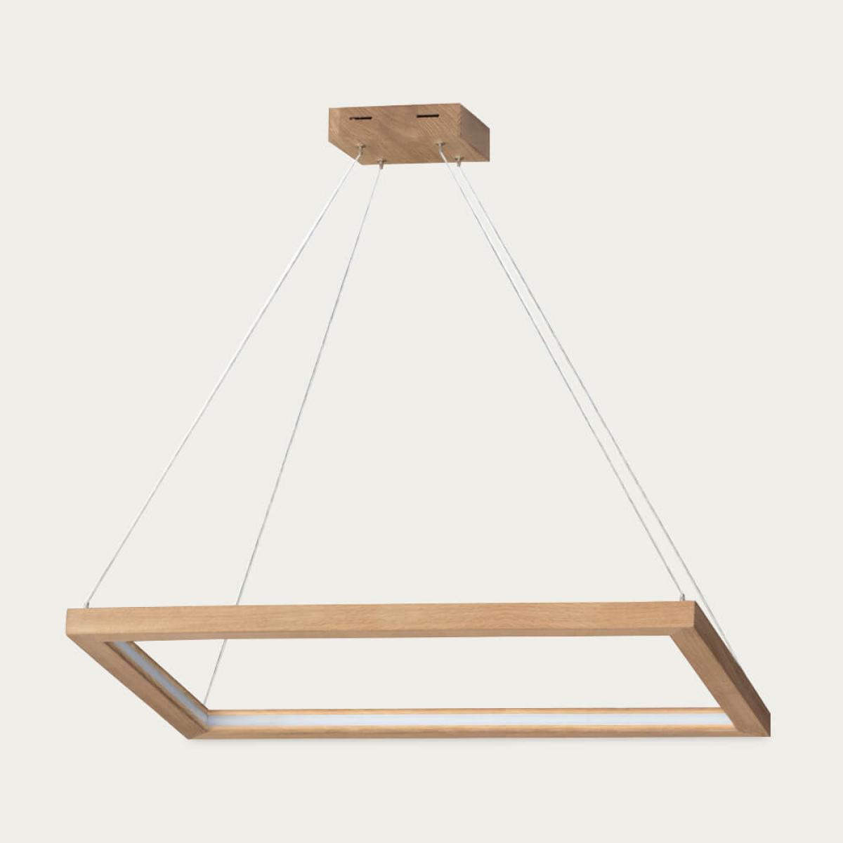Oiled Oak Kadro Pendant Lamp