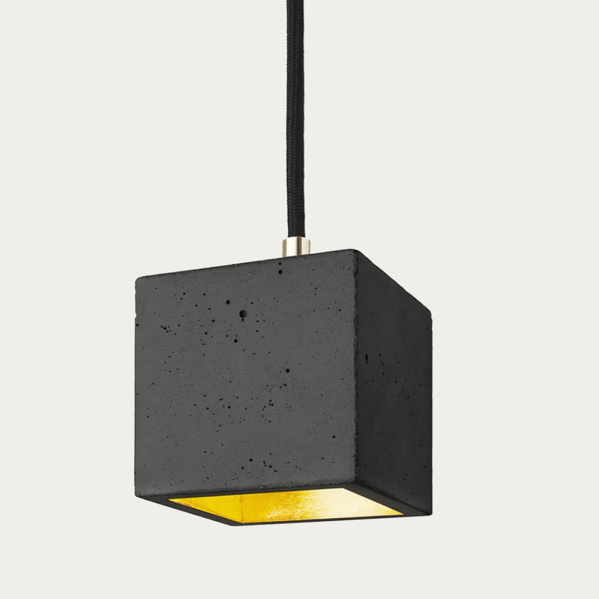 Dark Grey Pendant Light Cubic Small – image 2