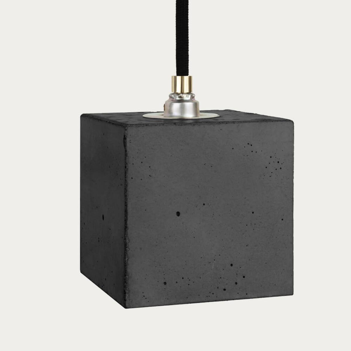 Dark Grey Pendant Light Cubic Small – image 6