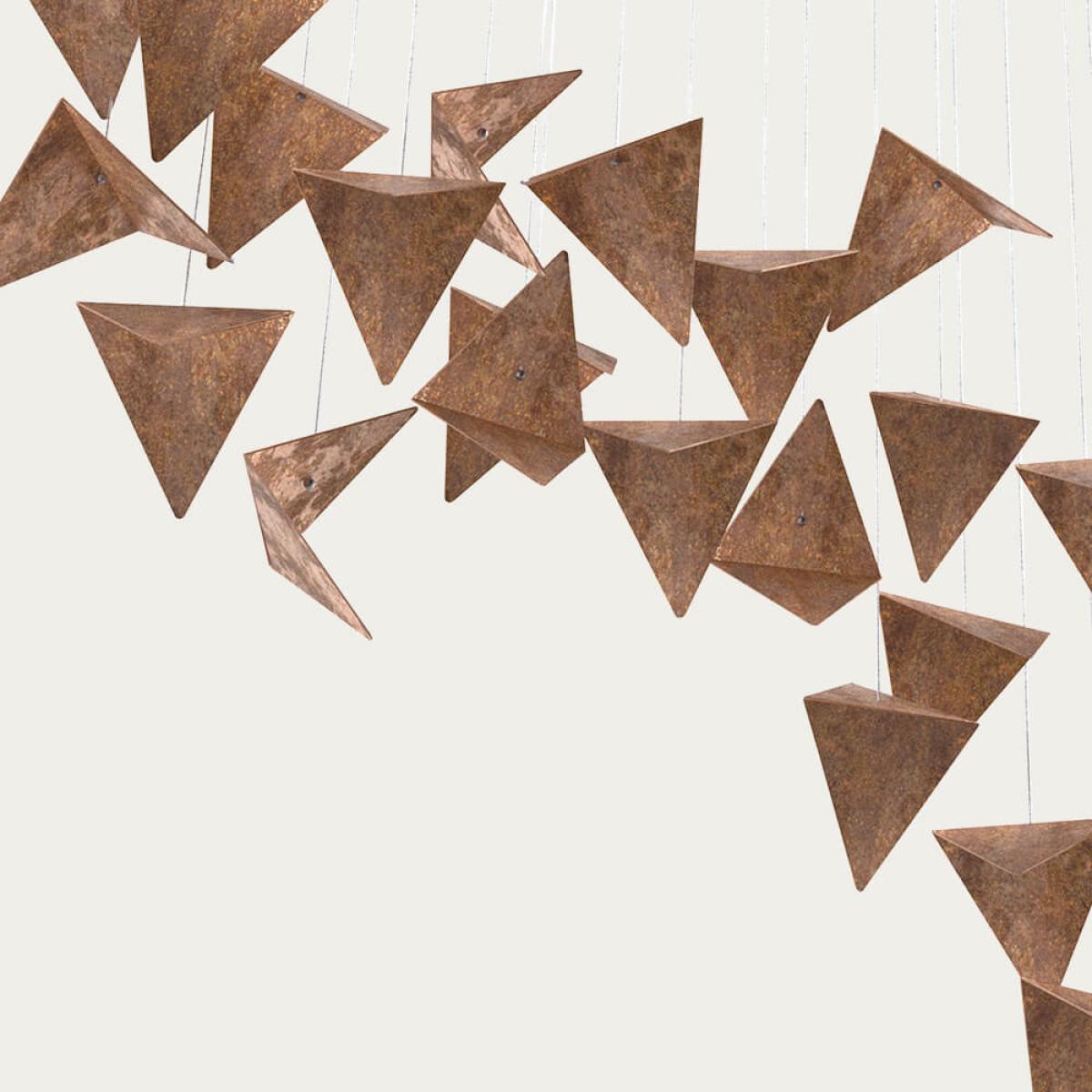 Black/Rust Viline Pendant Chandelier – image 13