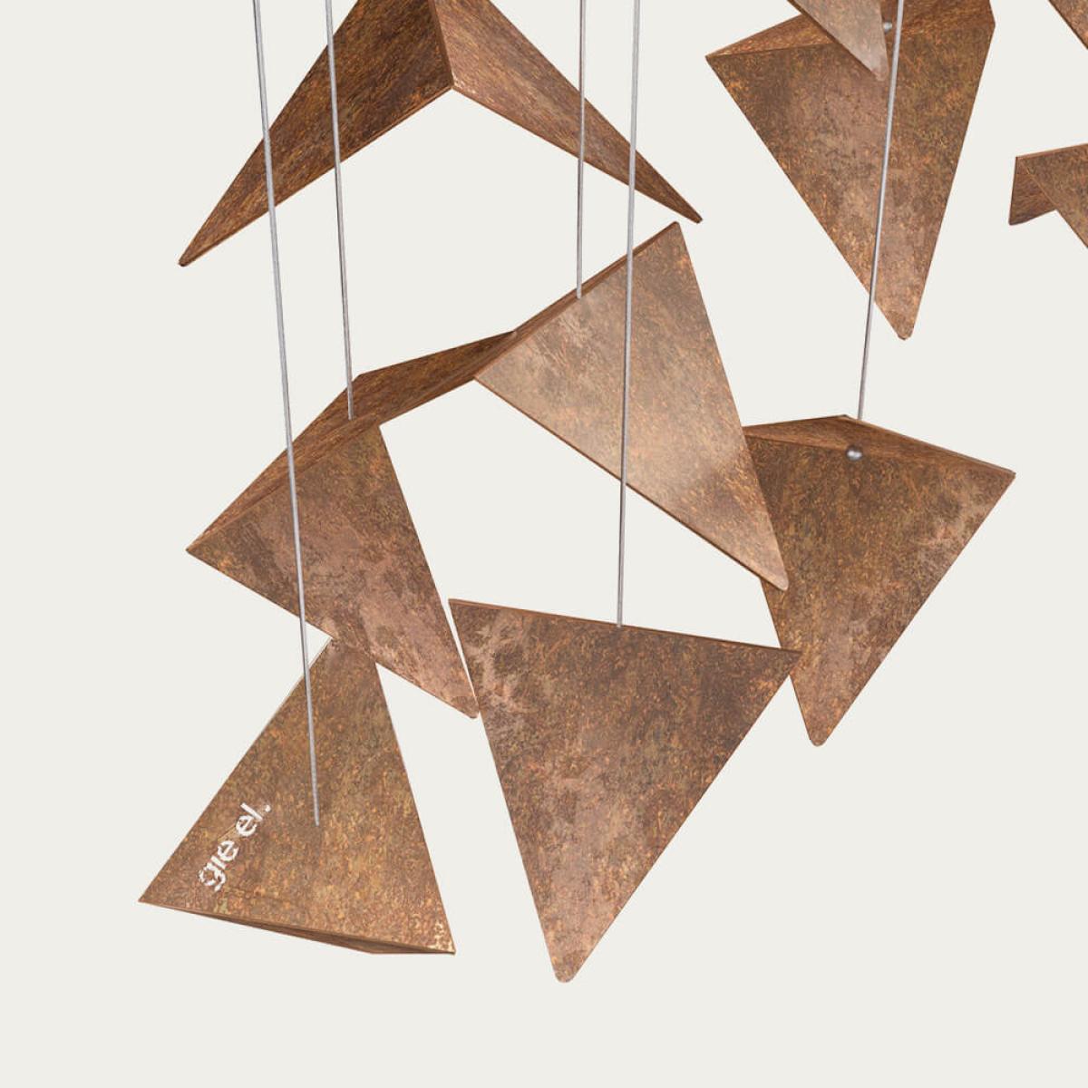 Black/Rust Viline Pendant Chandelier – image 14