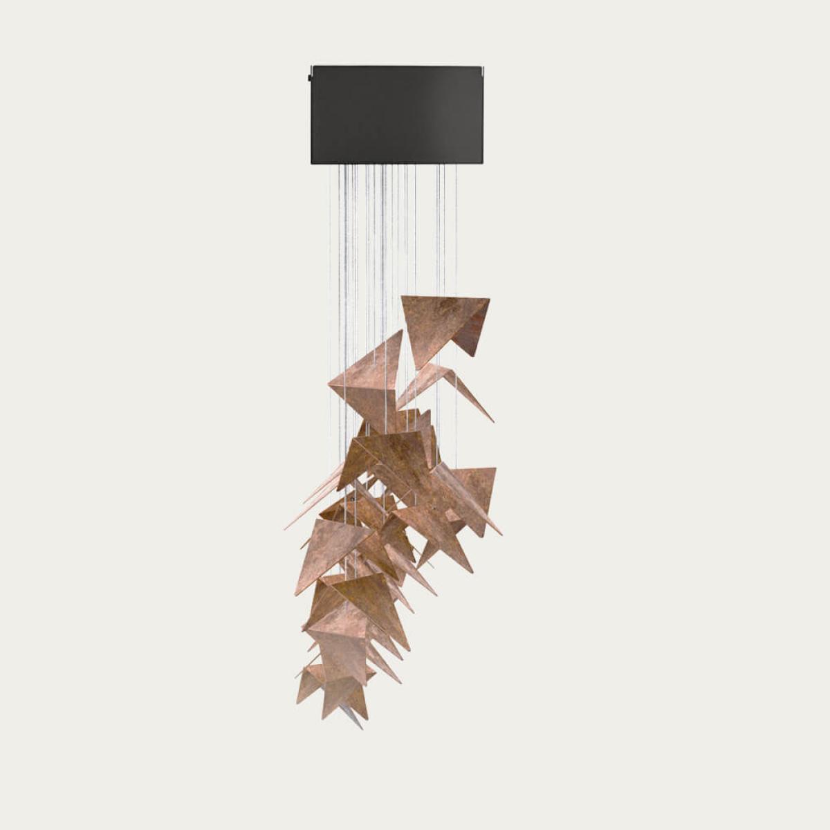 Black/Rust Viline Pendant Chandelier – image 5