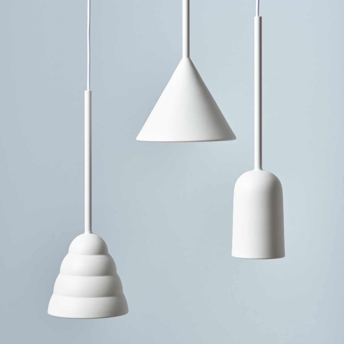 Soft White Figura Cone Lamp – image 2