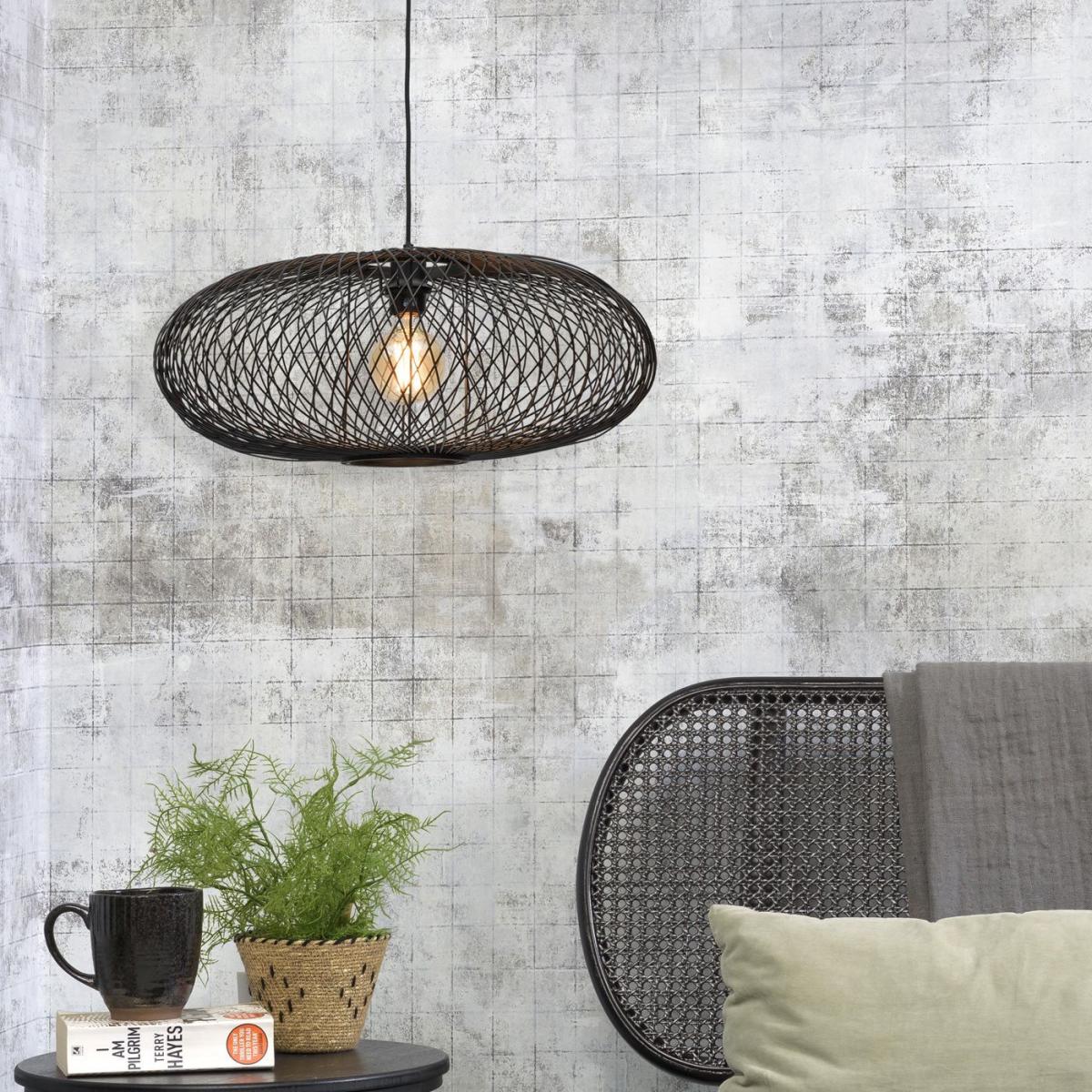 Black Cango Ellipse Hanging Lamp – image 11