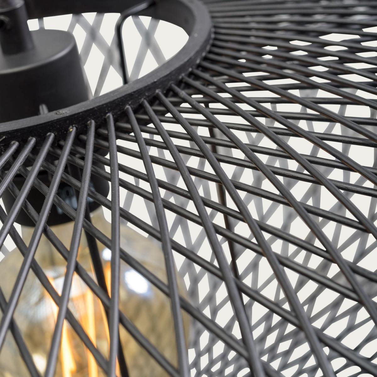 Black Cango Ellipse Hanging Lamp – image 3