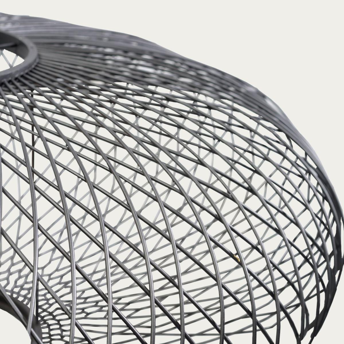 Black Cango Ellipse Hanging Lamp – image 5