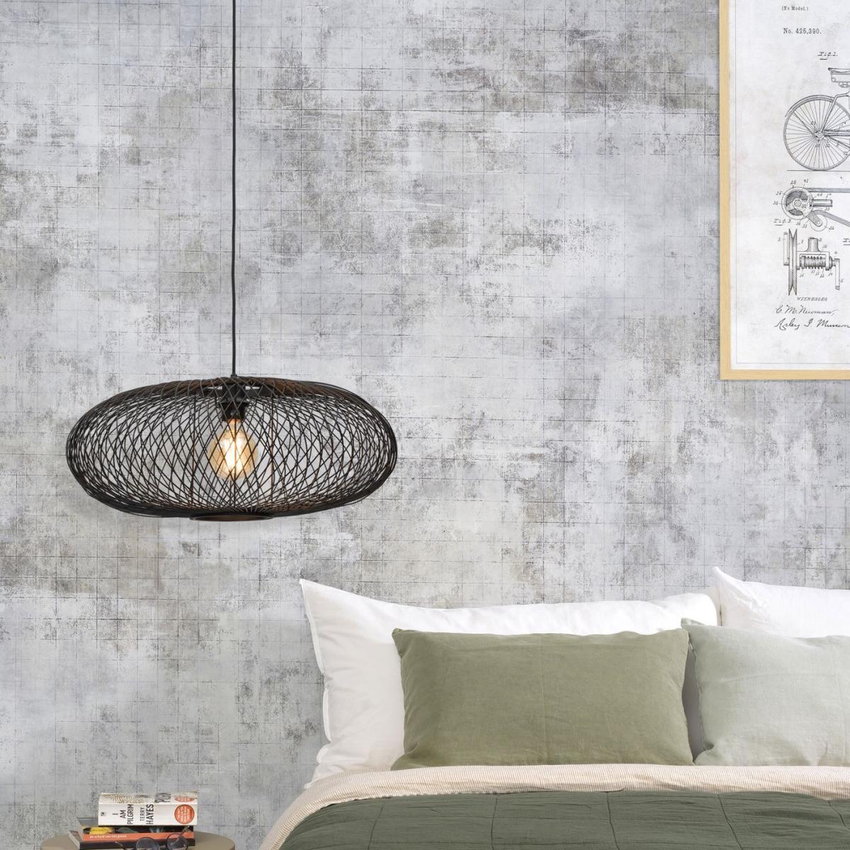 Black Cango Ellipse Hanging Lamp – image 6