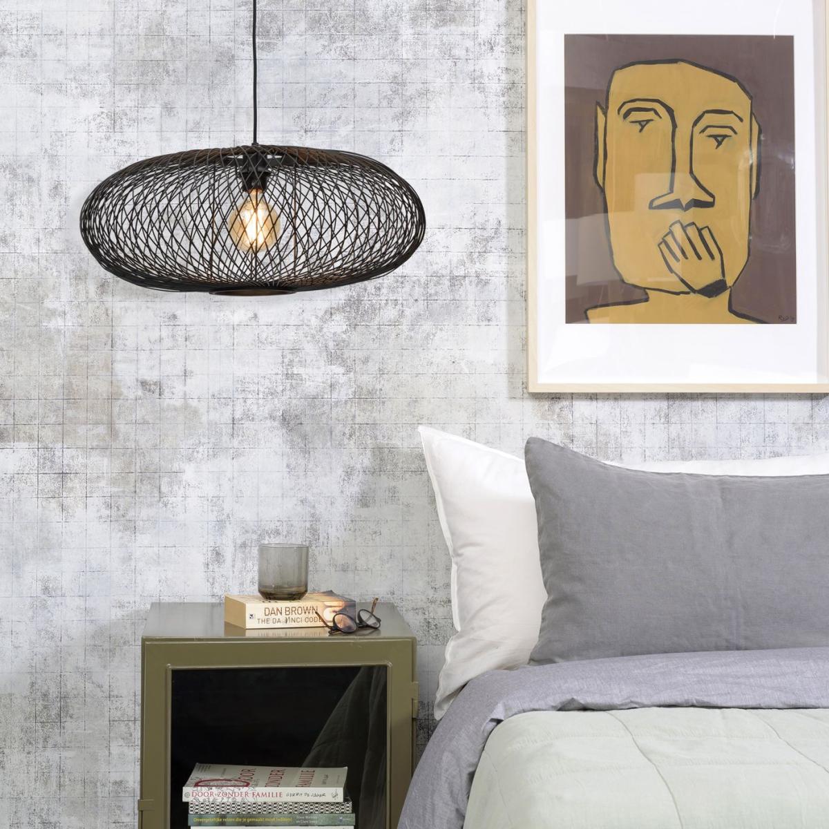 Black Cango Ellipse Hanging Lamp – image 9