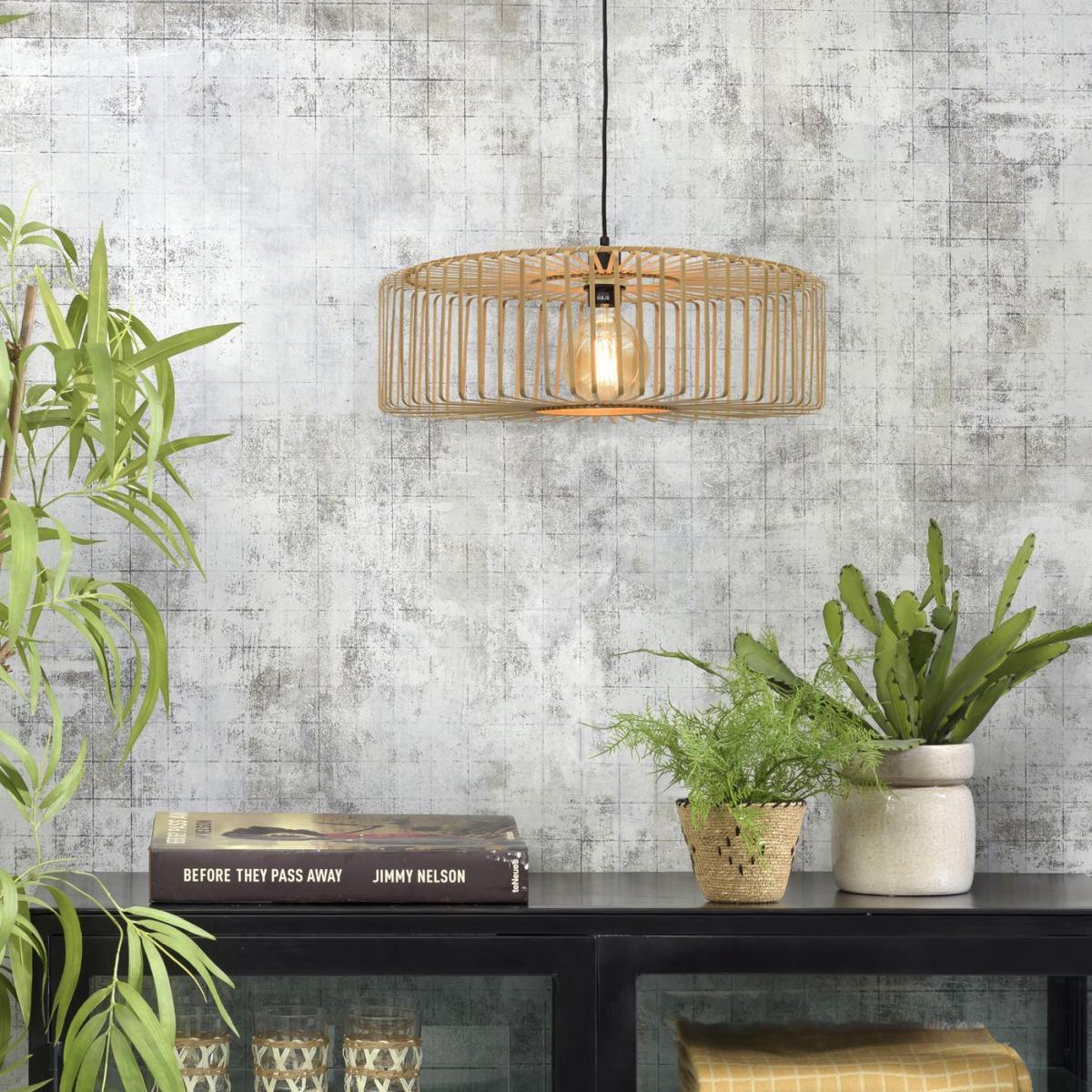 Natural Bromo Round Hanging Lamp L – image 2