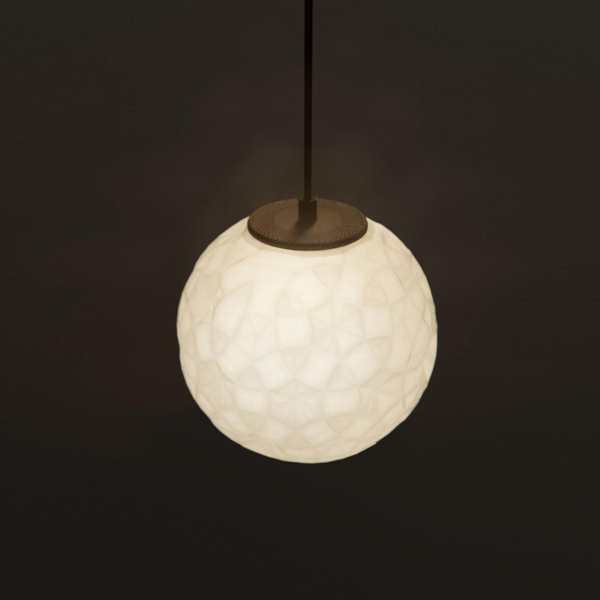 White Mono Vinteg Pendant Lamp – image 2