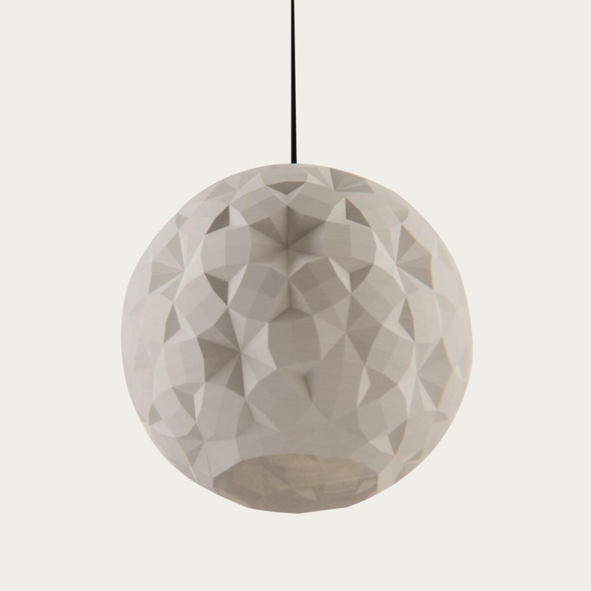 White Mono Vinteg Pendant Lamp – image 4