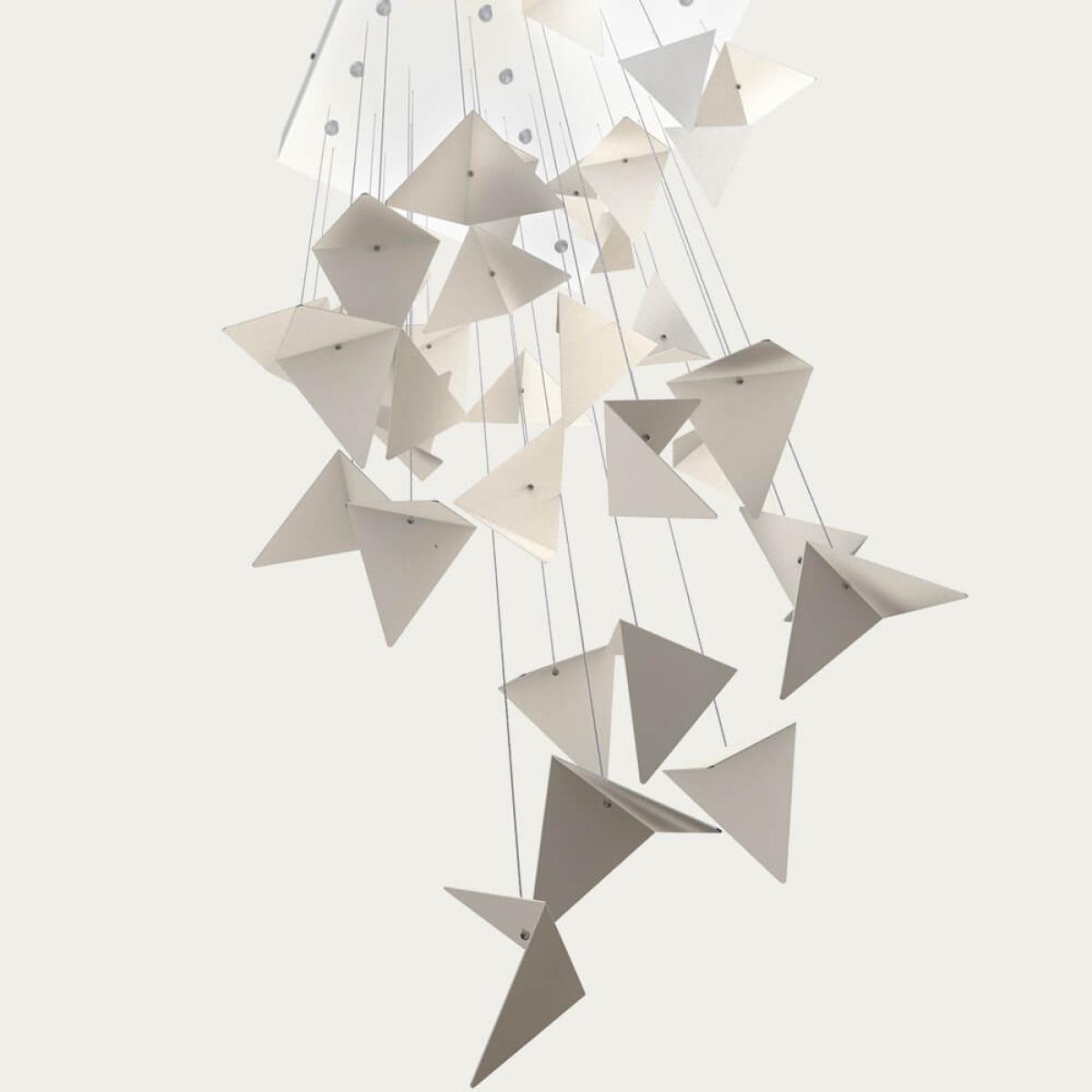 Cream Portal Pendant Chandelier – image 3
