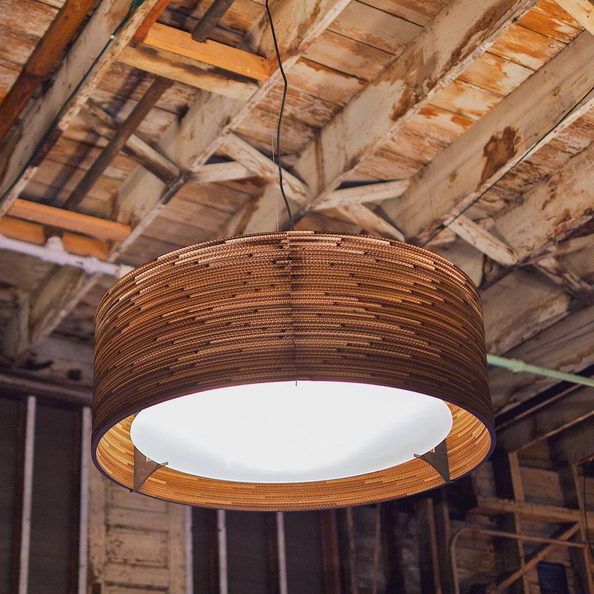 Natural Drum24 Pendant Lamp – image 2