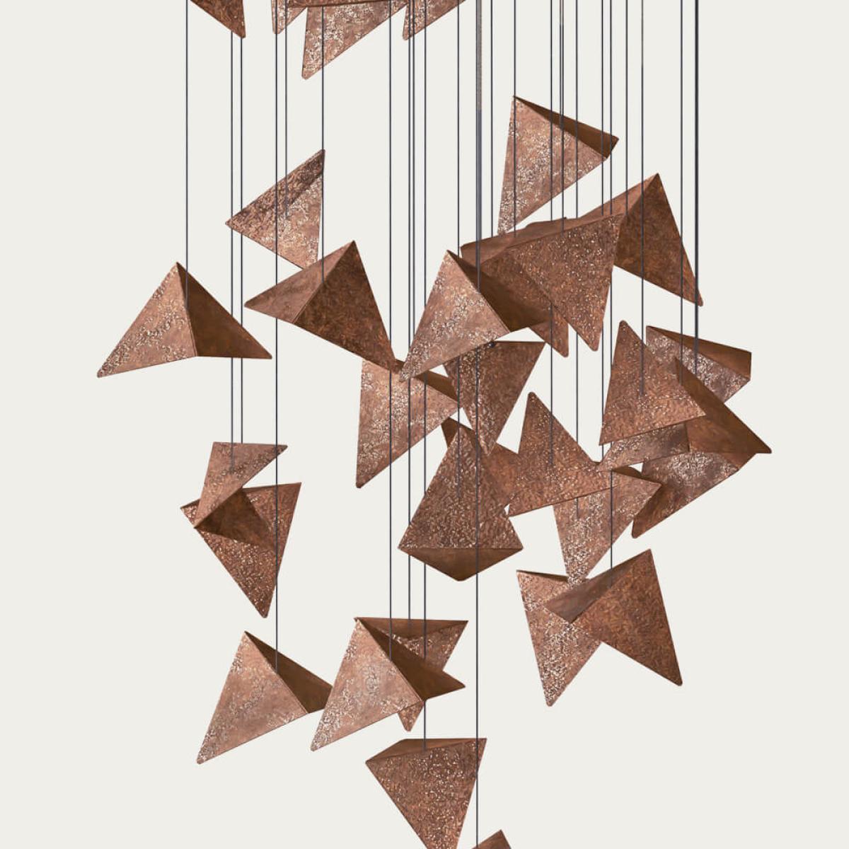 Black/Rust Portal Pendant Chandelier – image 7