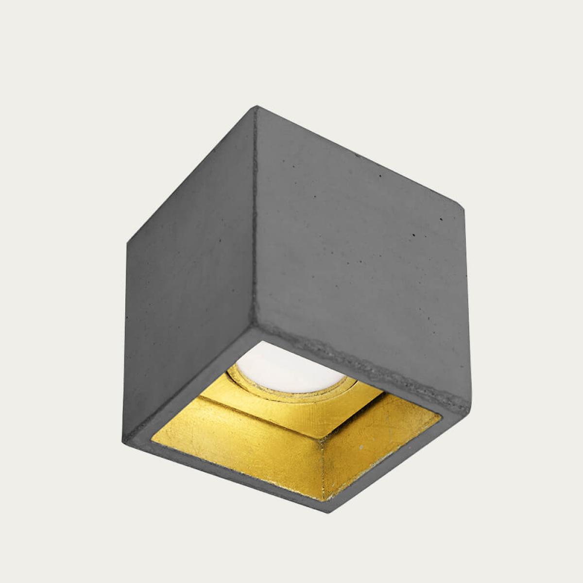Dark Grey Ceiling Spot Cubic – image 6