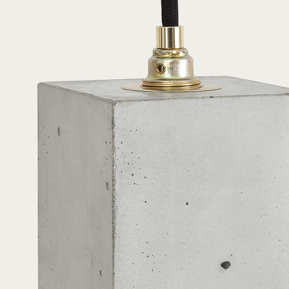 Graphite Grey Vertical Rectangle Pendant Light – image 5