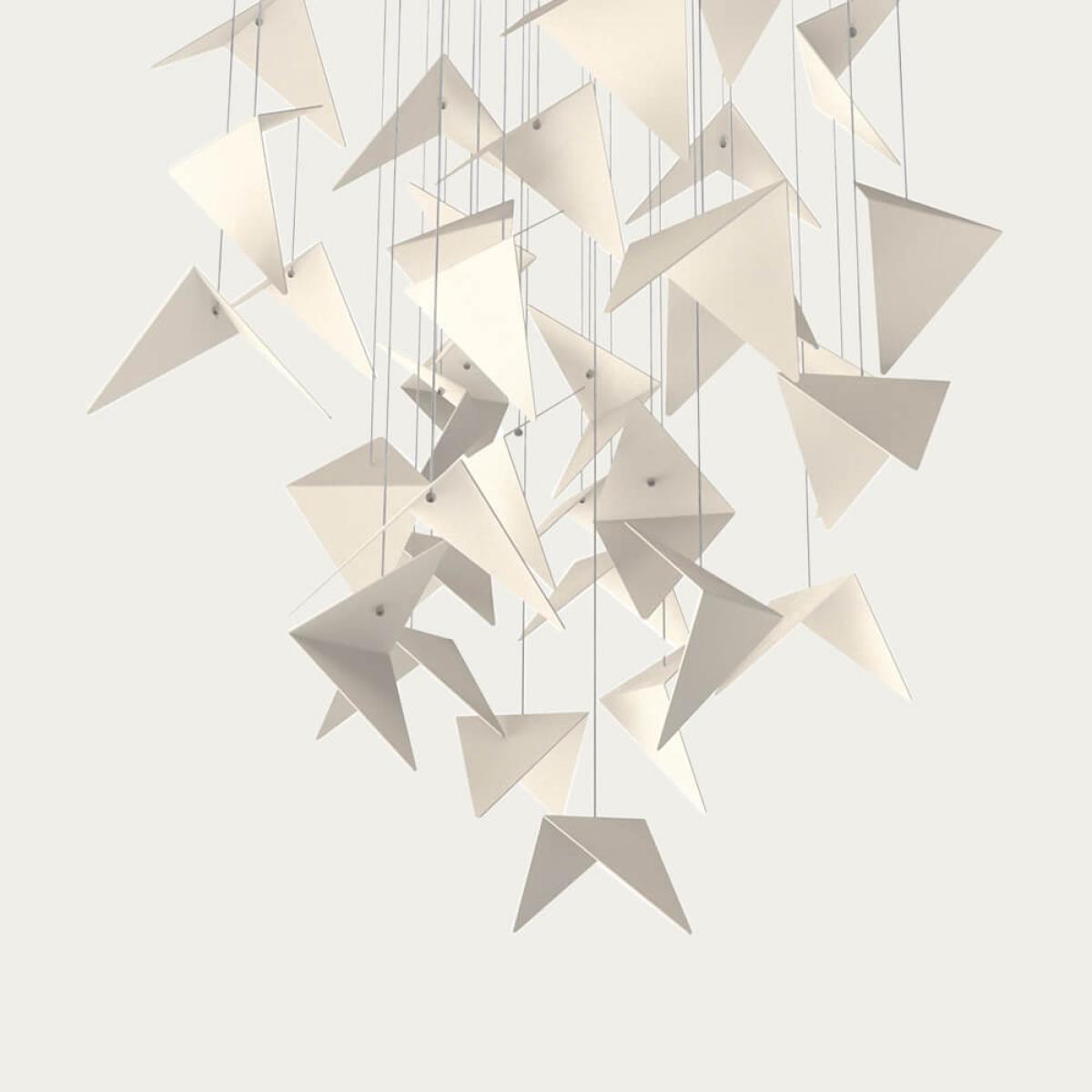 Cream Hive Pendant Chandelier – image 12