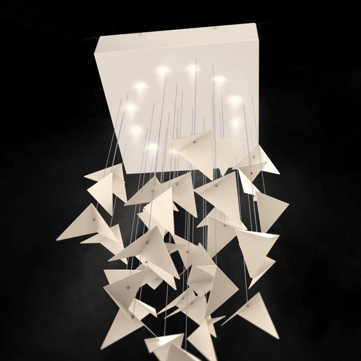 Cream Hive Pendant Chandelier – image 4