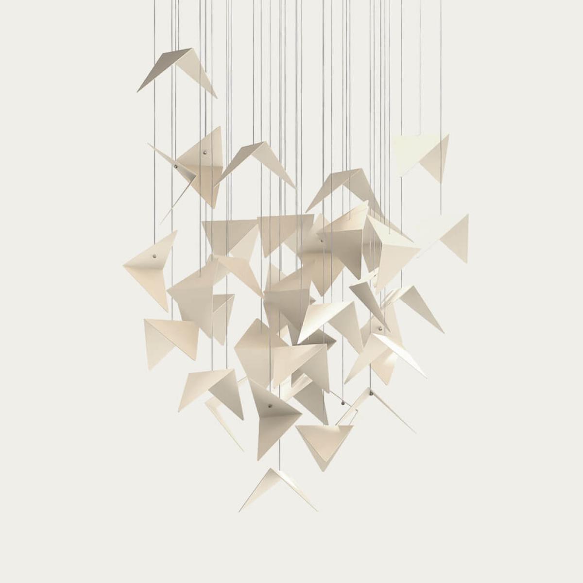 Cream Hive Pendant Chandelier – image 7