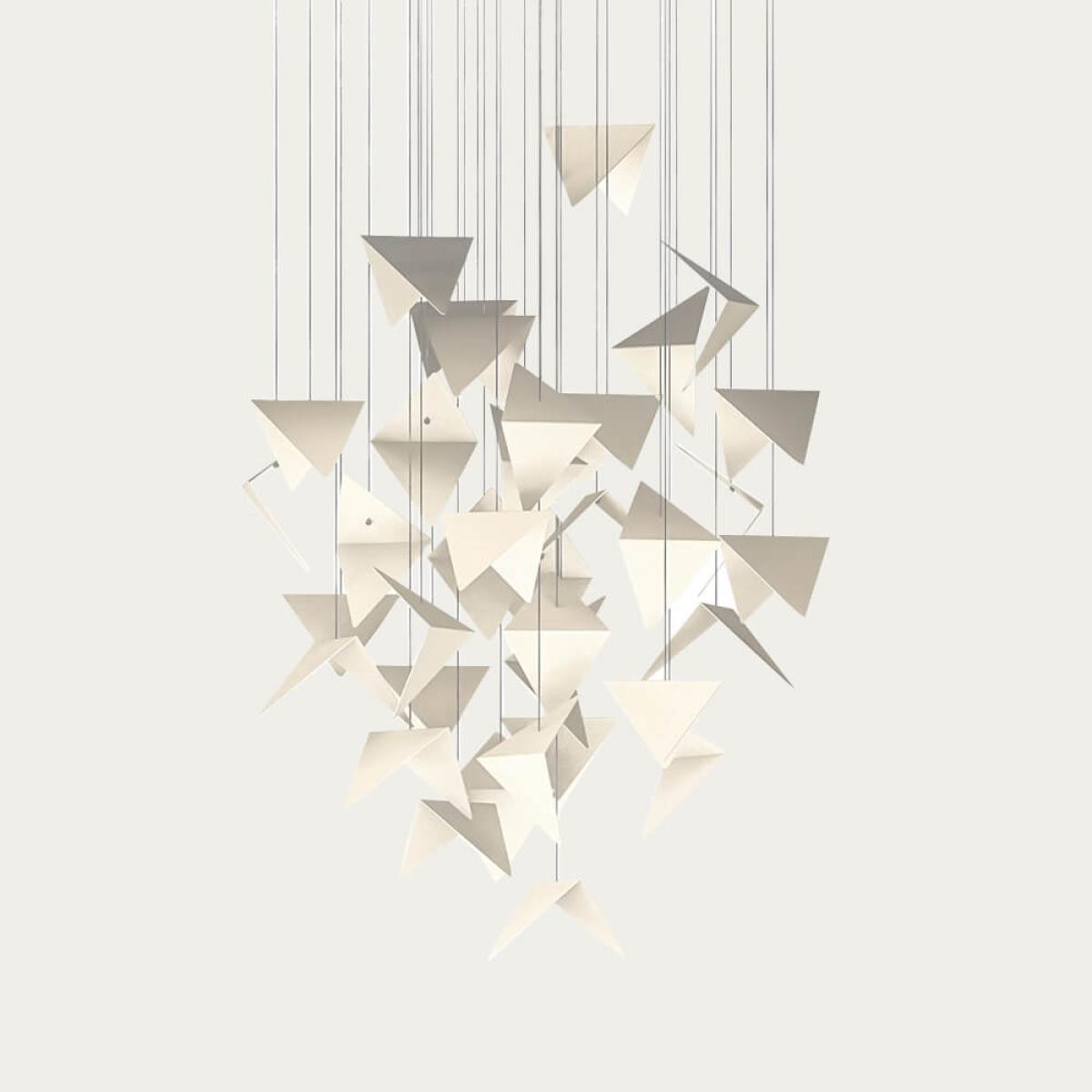 Cream Hive Pendant Chandelier – image 8