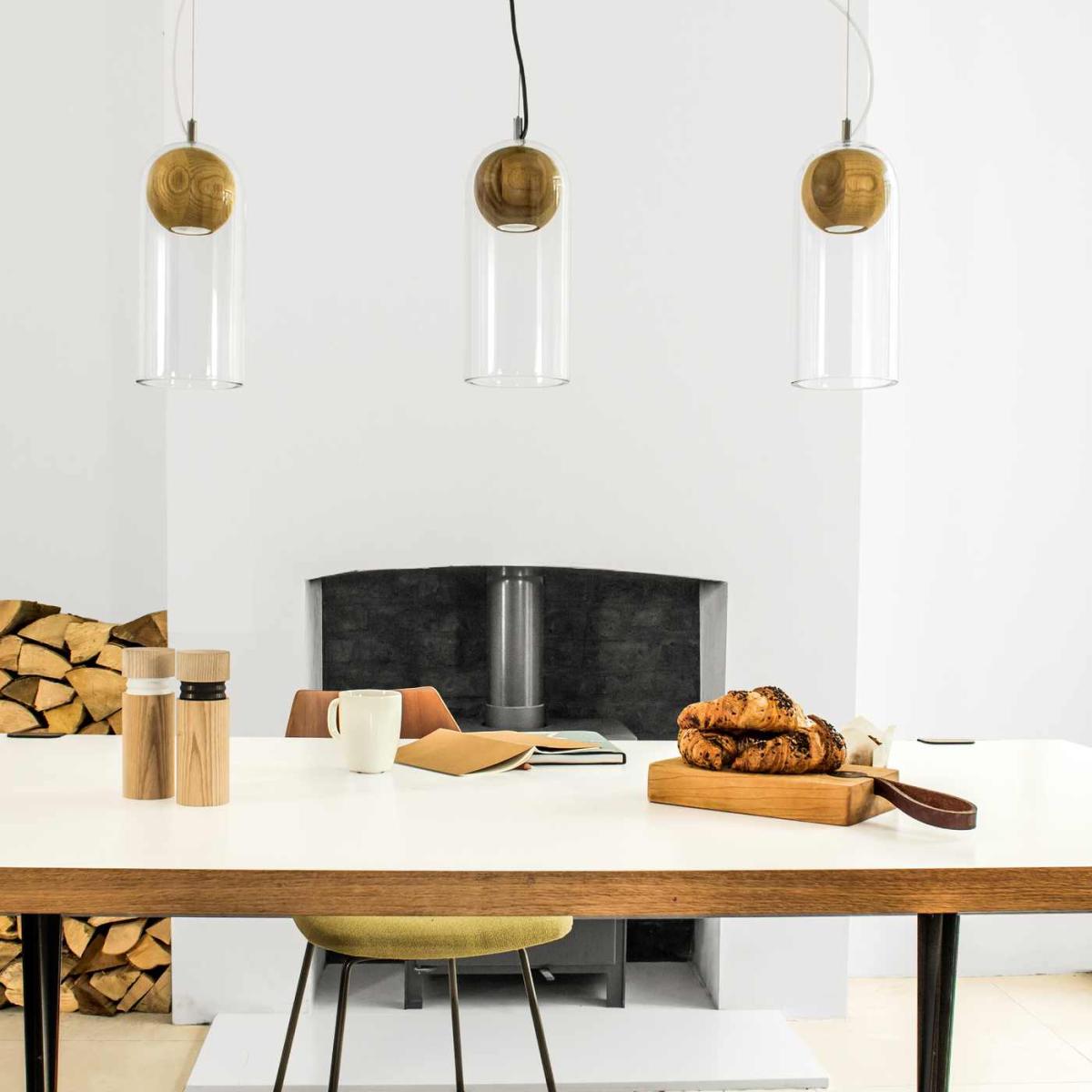 Walnut Cloak Lamp – image 3