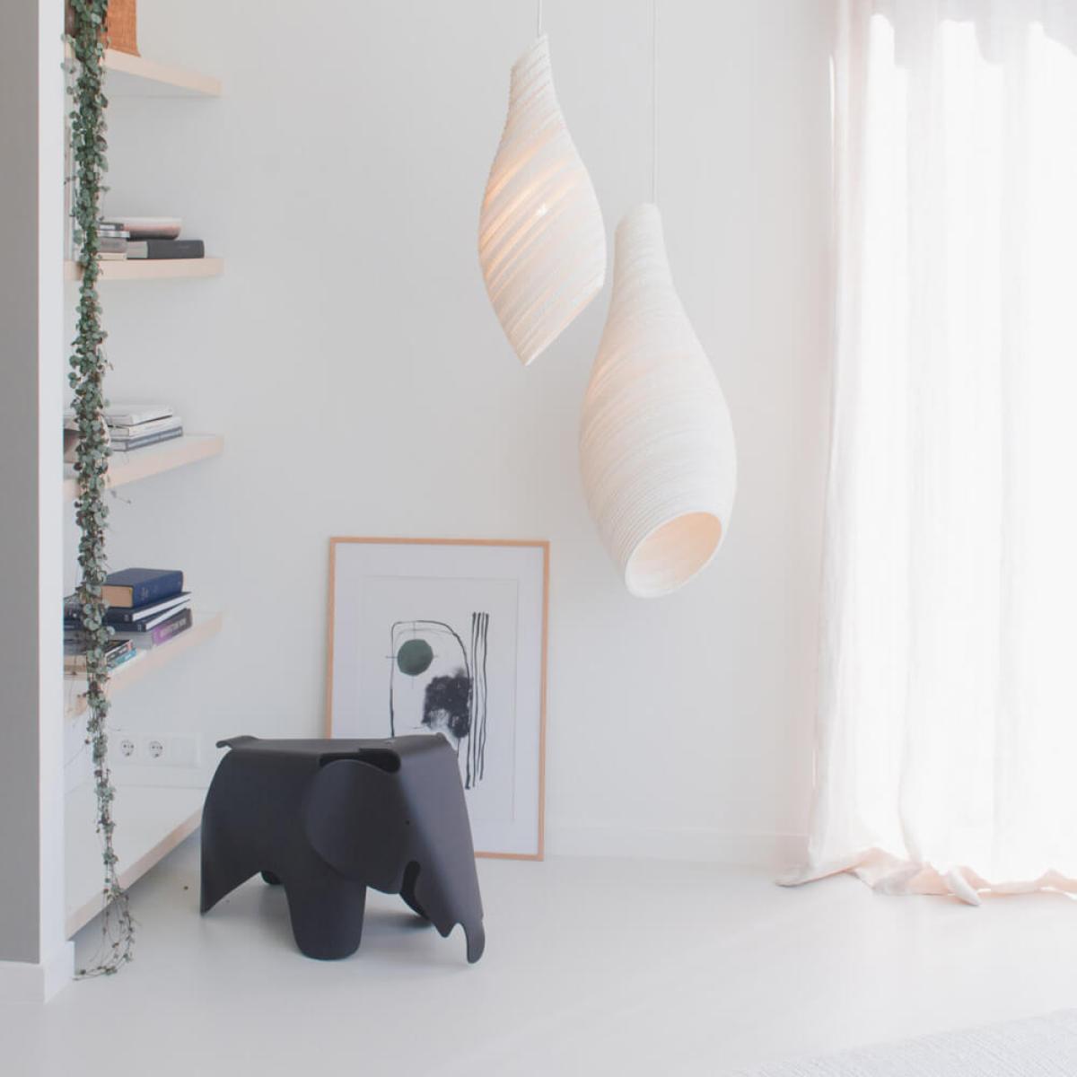 White Nest32 Pendant – image 3