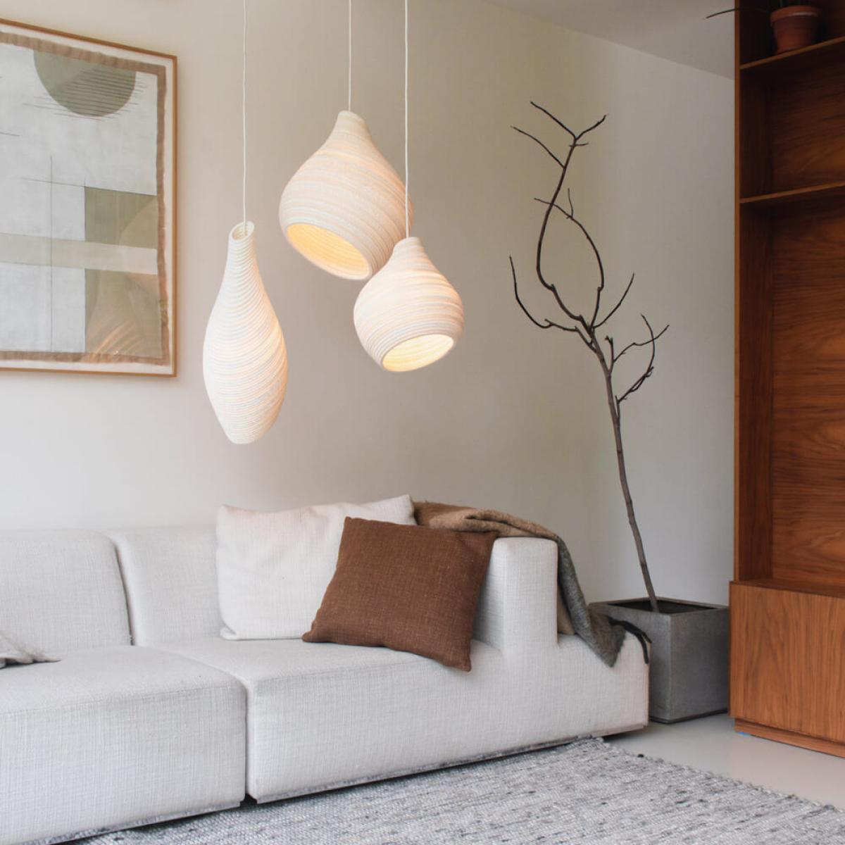 White Nest32 Pendant – image 4