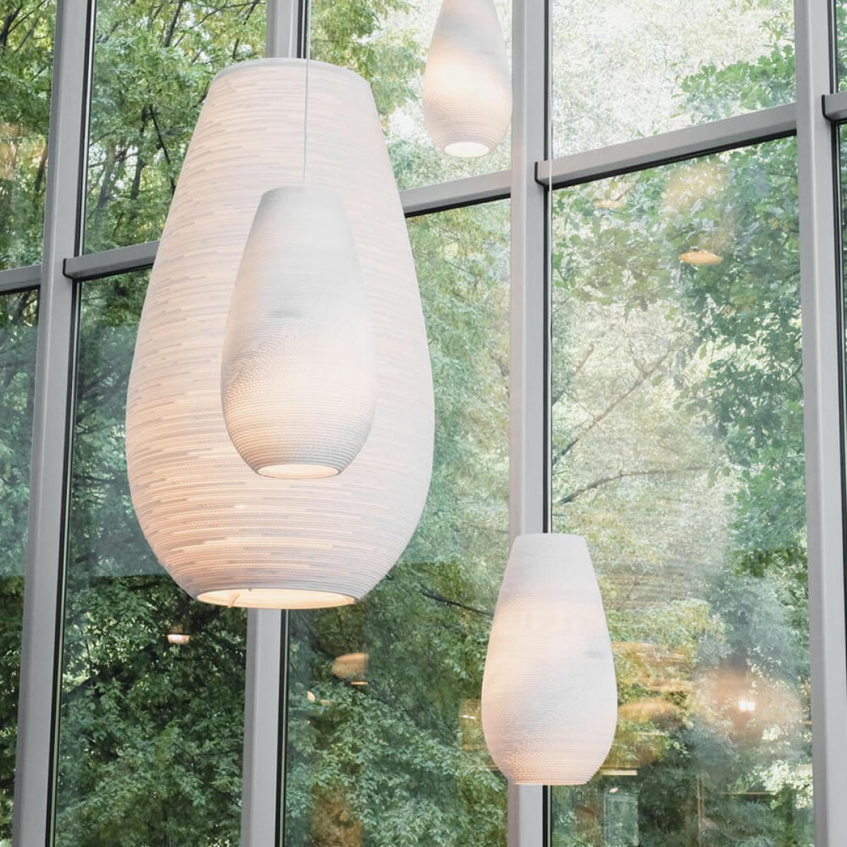 White Drop18 Pendant – image 2