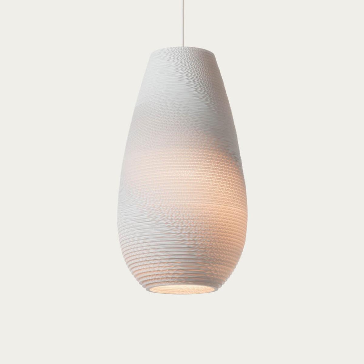 White Drop18 Pendant – image 1