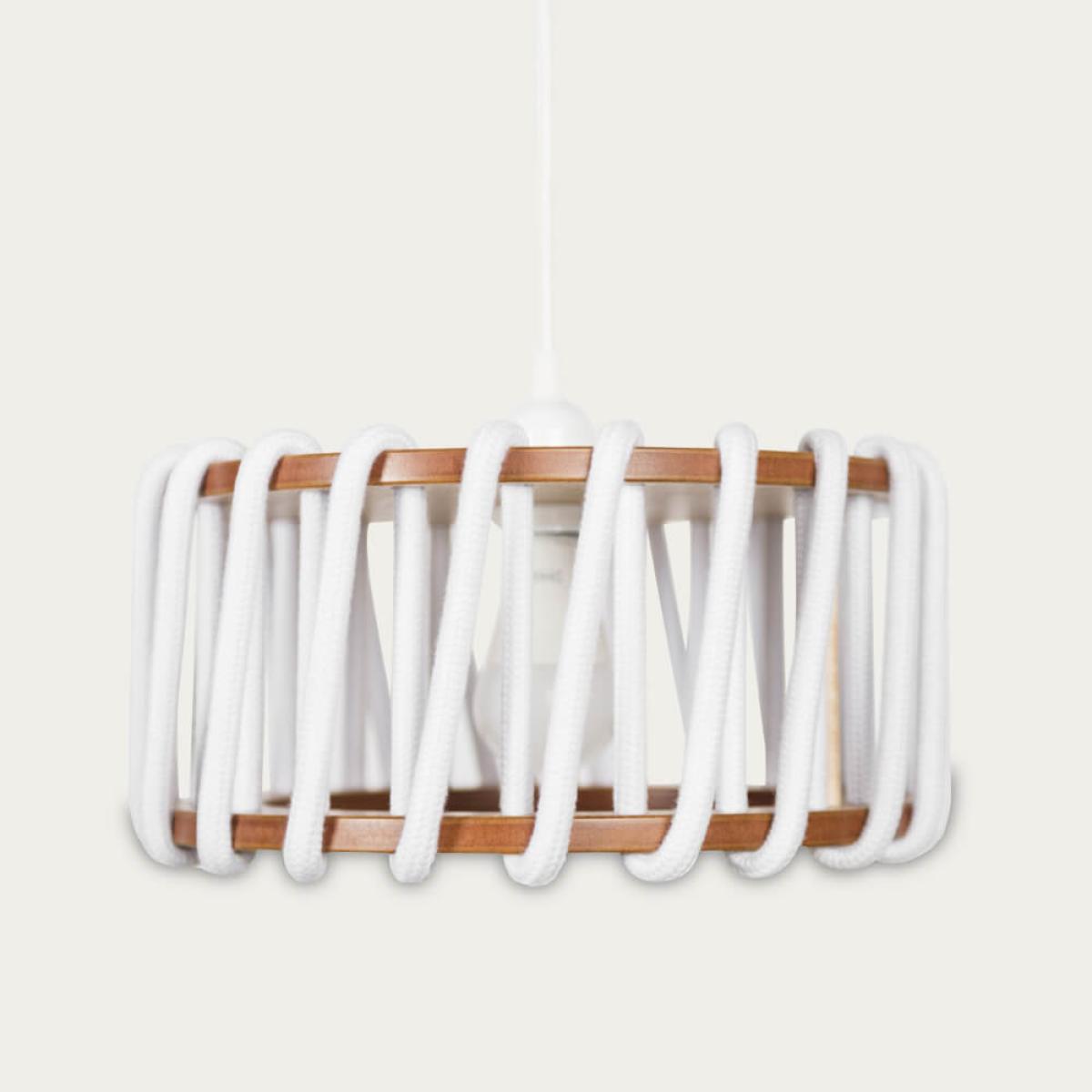 White Macaron Pendant Lamp – image 3