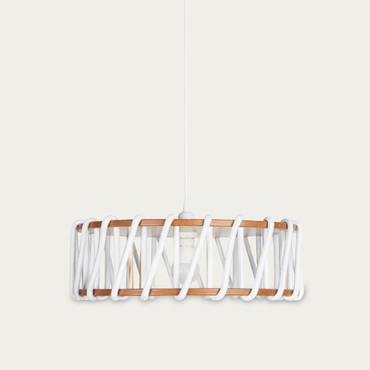 White Macaron Pendant Lamp – image 5