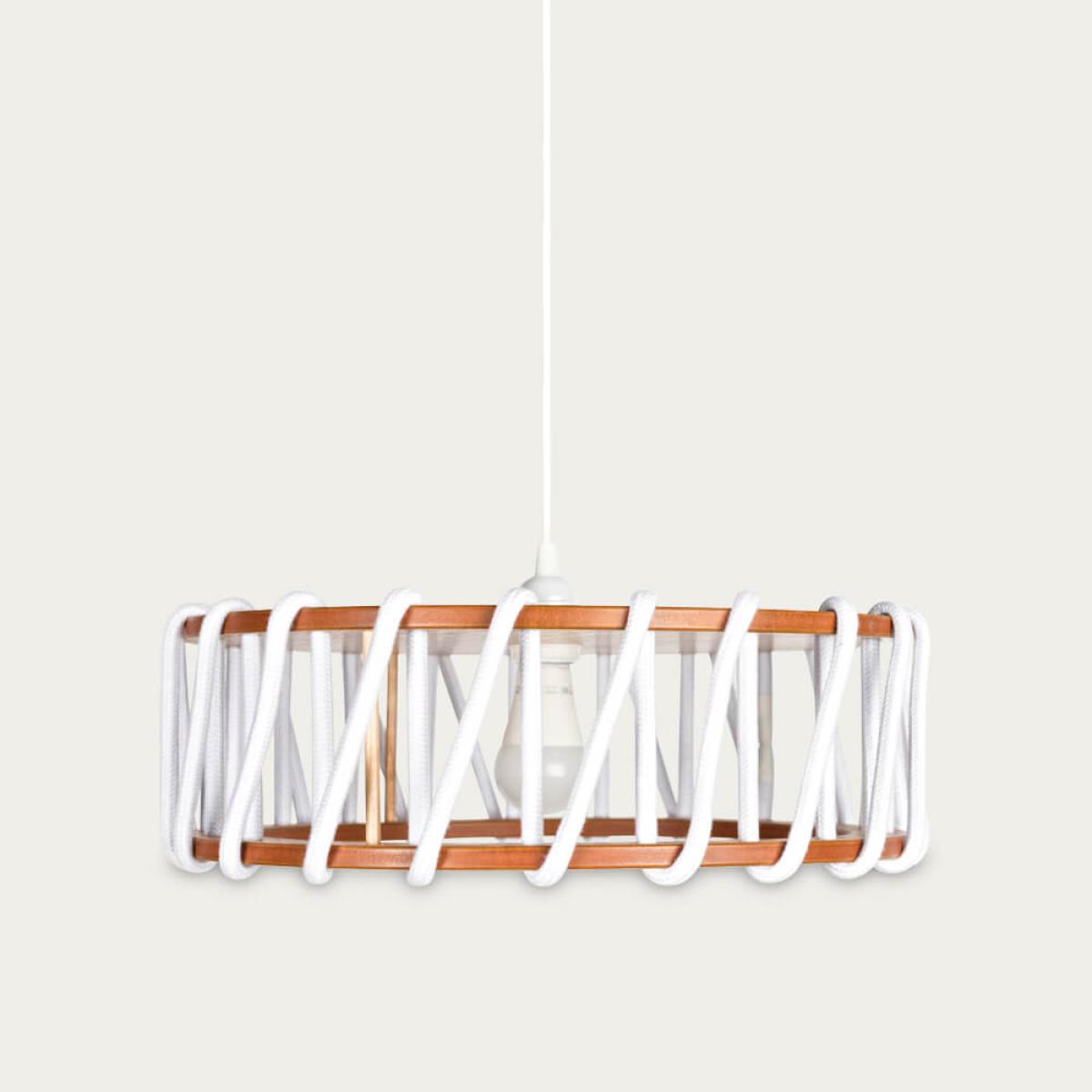 White Macaron Pendant Lamp – image 7