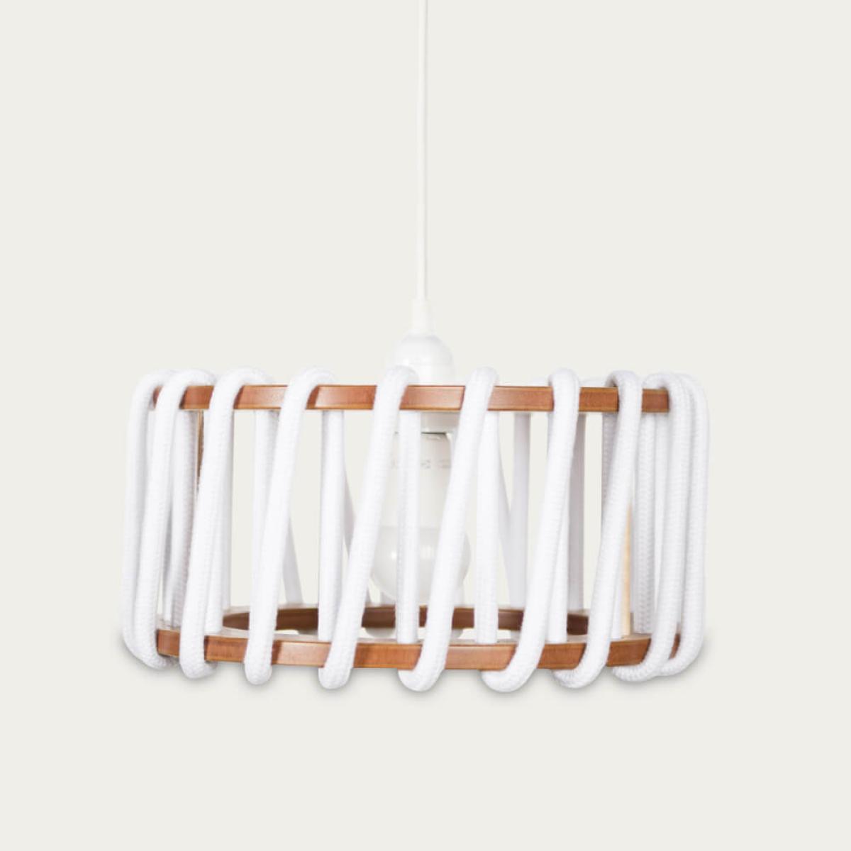 White Macaron Pendant Lamp – image 1
