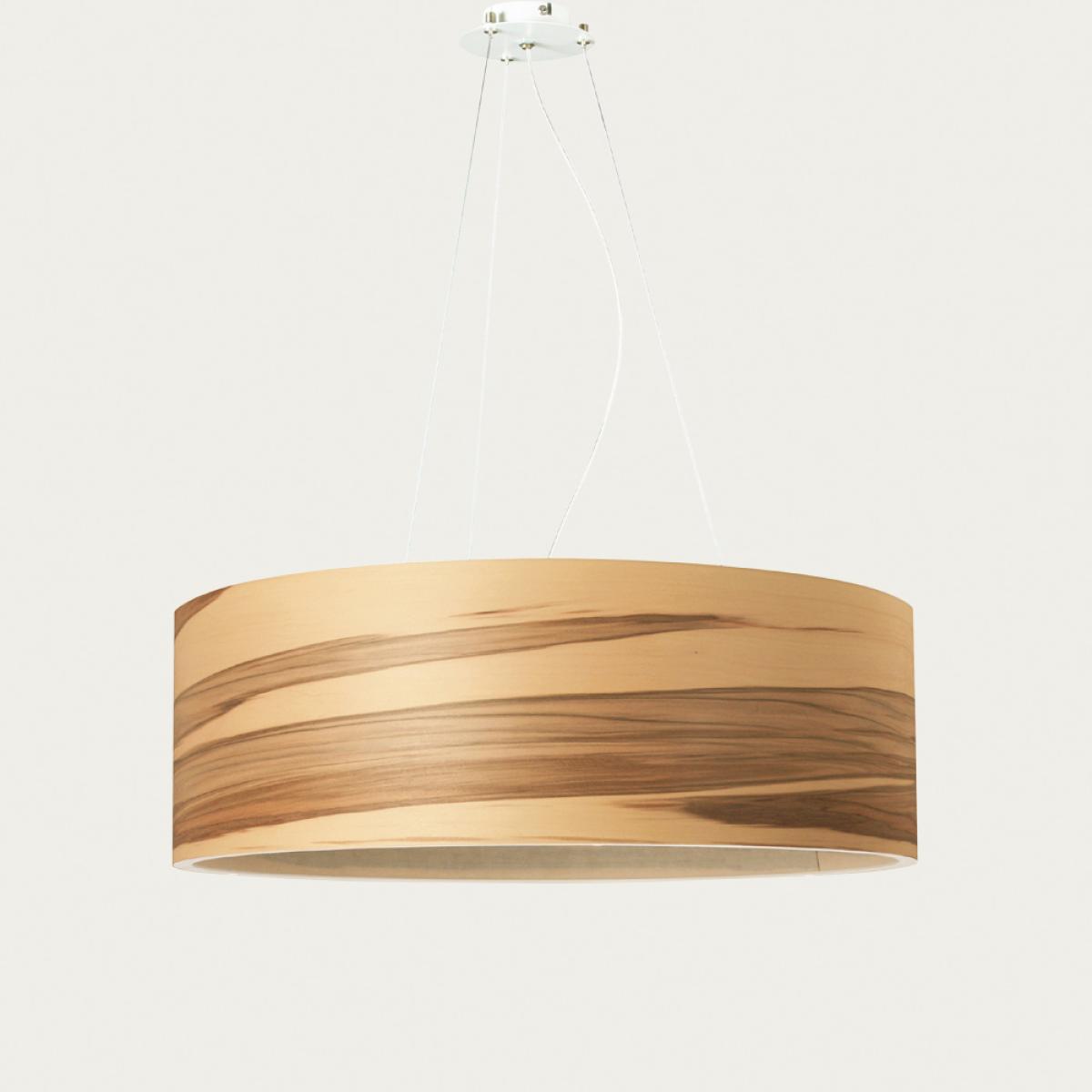 Satin Walnut Funk 60/20P Ceiling Lamp – image 1