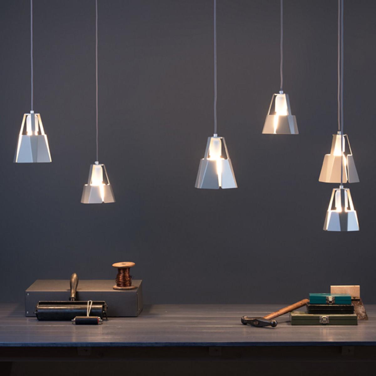 Stone Grey Beat 14/15P Ceiling Lamp – image 3