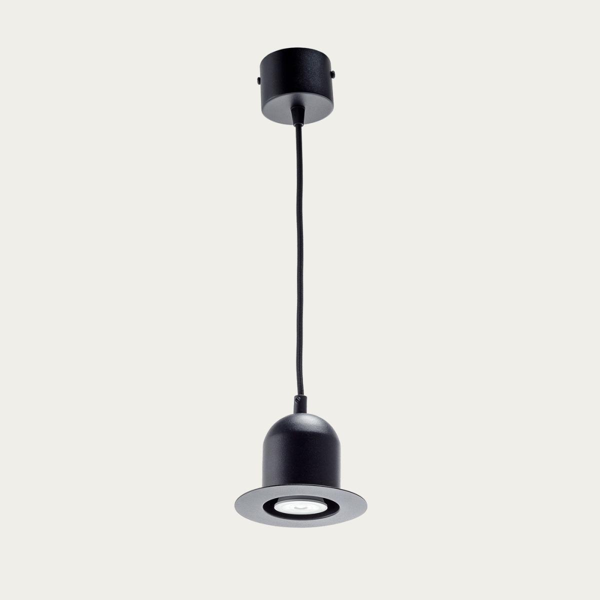 Black Hat Pendant Lamp Set of 6 – image 4