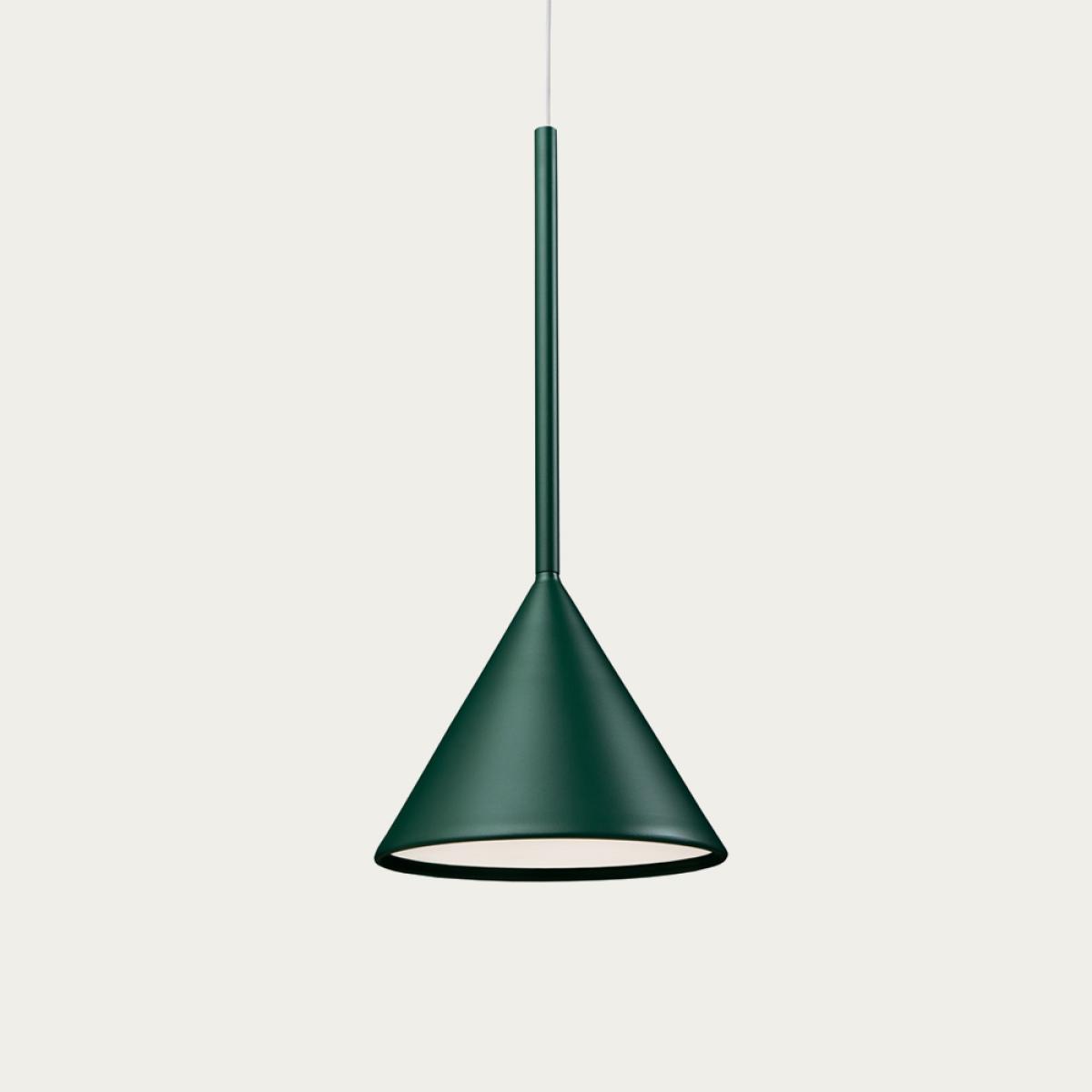 Forest Green Figura Cone Lamp – image 1