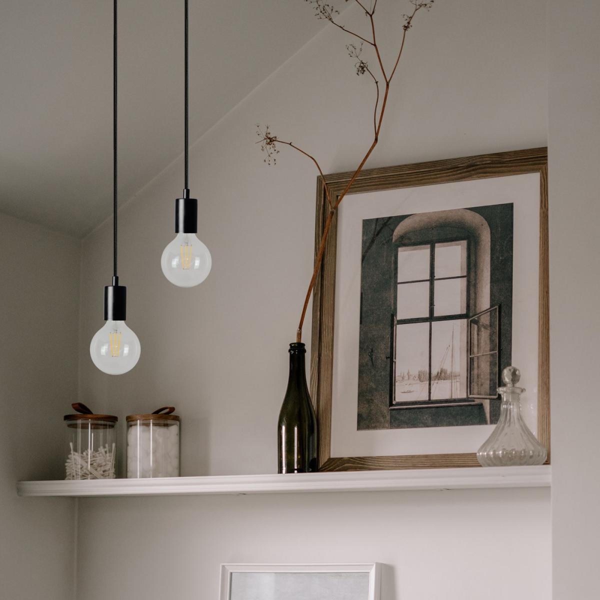 Black Muka 2-Pendant Light – image 2