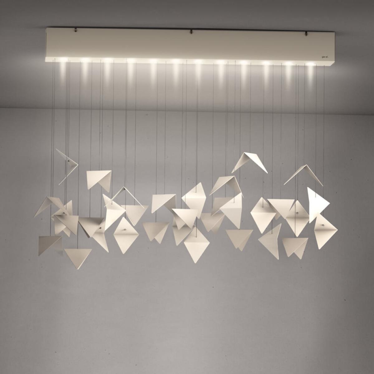 Cream Viline 2 Pendant Chandelier – image 2