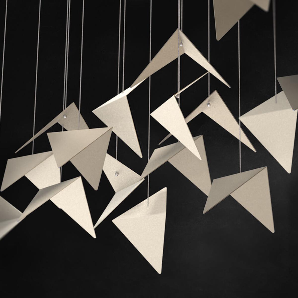 Cream Viline 2 Pendant Chandelier – image 12