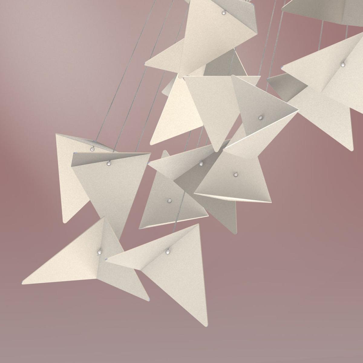 Cream Viline 2 Pendant Chandelier – image 13