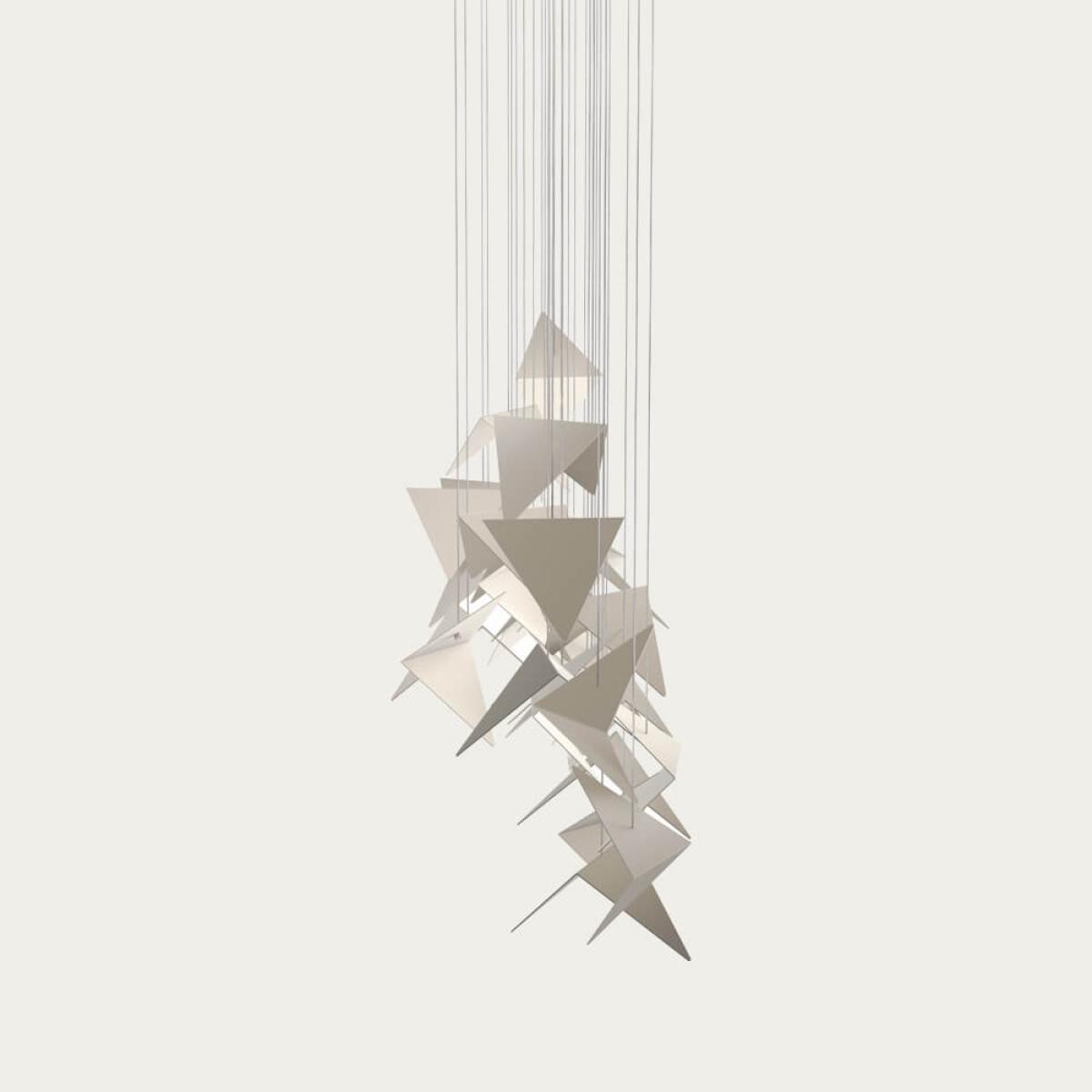Cream Viline 2 Pendant Chandelier – image 6
