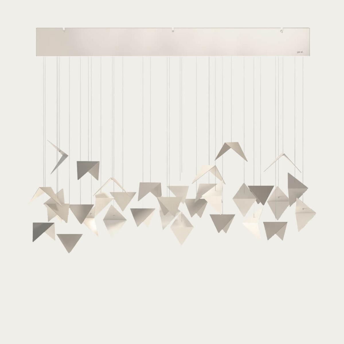 Cream Viline 2 Pendant Chandelier – image 1