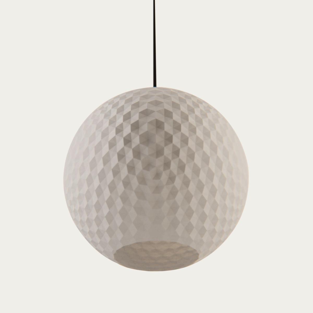 White Mono Radial Pendant Lamp – image 4