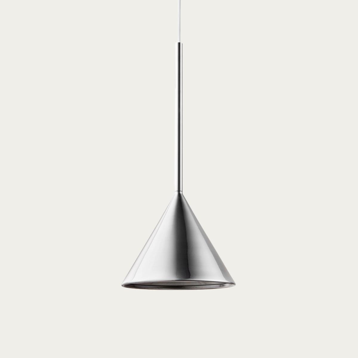 Chrome Figura Cone Lamp