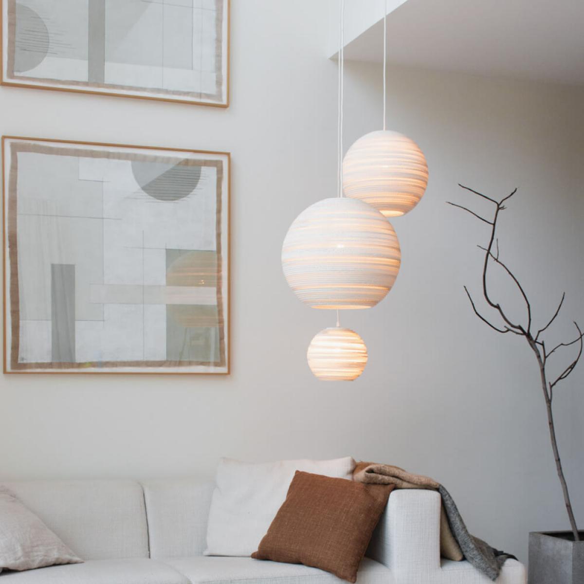White Moon10 Pendant – image 7