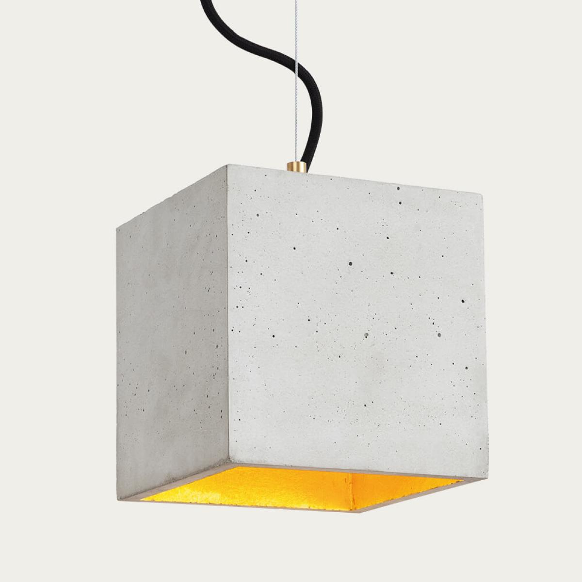 Graphite Grey Pendant Light Cubic Big – image 2